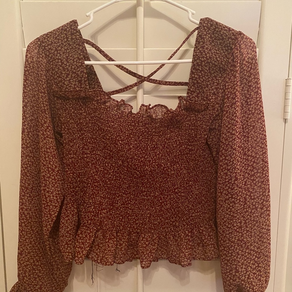 long sleeve top!